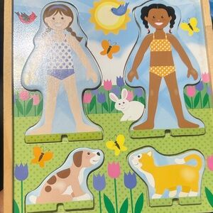 Melissa & Doug Wooden Toy with Natural Finish